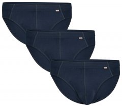Adamo 129630 Slips lot de 3 Bleu foncé