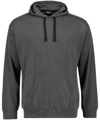 Adamo 159310 Sweat à capuche Gris foncé chiné