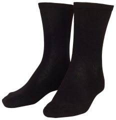 Adamo 189004 Chaussettes de sport Noir lot de 2