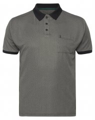 North Latitude Cool Effect Polo Noir
