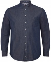North Latitude 53139 chemise denim bleue
