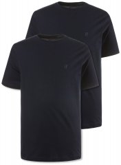 JP1880 702637 T-shirt à col rond lot de 2 Bleu marine