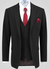 D555 Ted 4 Way Stretch Tailored Suit Jacket Noir