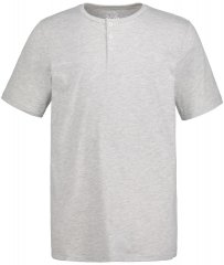 JP1880 726695 T-shirt Henley Gris chiné