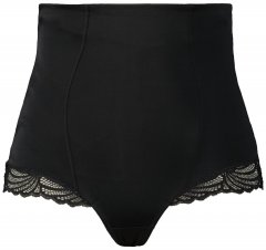 Ulla Popken 781632 Culotte gainante taille haute Noir