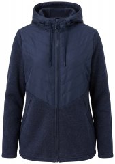 Ulla Popken 800400 Veste doublée polaire Bleu marine