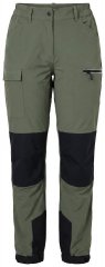 Ulla Popken 807803 Pantalon de randonnée HYPRAR à réflecteurs Vert olive