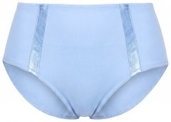 Ulla Popken 815268 Culottes à rayures Bleu clair