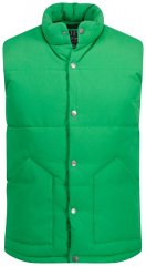 JP1880 818980 Gilet matelassé en mélange de coton Vert clair