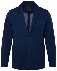JP1880 826175 Blazer en molleton look vintage Bleu marine