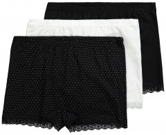 Ulla Popken 827286 Boxers lot de 3 Noir