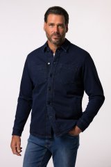 JP1880 829251 Veste en jean à doublure teddy Bleu foncé