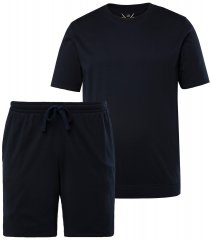 JP1880 829513 Pyjama modèle court bellyfit Bleu marine