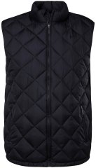 Men+ 578 Gilet matelassé à col montant Bleu marine