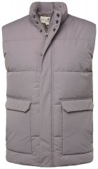 JP1880 831639 Gilet matelassé en polyester recyclé Gris foncé