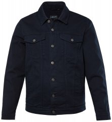 Men+ 446 Veste en jean à poches poitrine Bleu marine