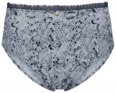 Ulla Popken 835633 Culottes à imprimé animal Anthracite