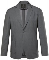 JP1880 Rimini Flexnamic Blazer en jersey rayé Gris foncé