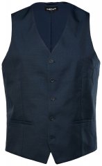 Men+ 710 Florenz Gilet de costume Bleu marine