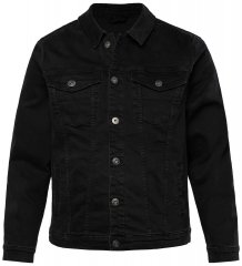 JP1880 836791 Veste en jean à quatre poches Noir