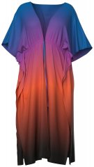 Ulla Popken 837090 Robe Bleu roi