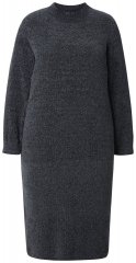 Ulla Popken 843592 Robe à manches longues Anthracite