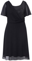 Ulla Popken 844356 Robe de soirée Noir