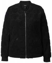 Ulla Popken 845262 Veste teddy Noir