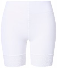 Ulla Popken 845319 Panty anti-frottement en dentelle Blanc