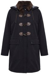 Ulla Popken 846278 Manteau softshell Noir