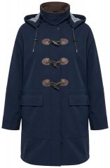 Ulla Popken 846278 Manteau softshell Bleu marine