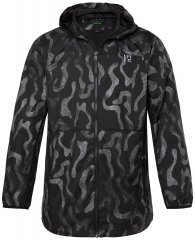 Jay-Pi 847852 Veste outdoor ultra-légère à imprimé réfléchissant Noir