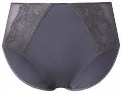 Ulla Popken 848693 Culottes en dentelle Anthracite