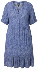 Ulla Popken 848724 Robe imprimée Multicolore