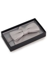 JP1880 849127 Coffret nœud papillon Argent mat