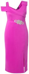 Ulla Popken 849508 Robe de soirée Lilas