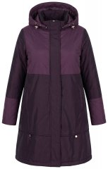 Ulla Popken 849908 Veste de pluie Bordeaux