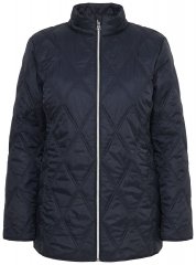 Ulla Popken 851777 Veste matelassée Noir