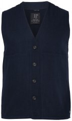 JP1880 851800 Gilet en tweed à chevrons Bleu marine