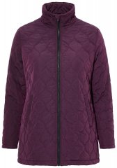 Ulla Popken 851831 Veste matelassée Marron