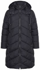 Ulla Popken 851842 Manteau matelassé Noir