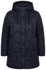 Ulla Popken 852413 Veste matelassée Noir