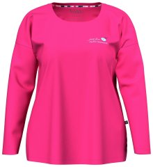 Ulla Popken 852747 Haut de pyjama à manches longues Rose