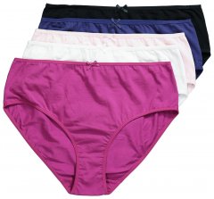 Ulla Popken 853458 Culottes lot de 5 Bleu roi
