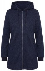 Ulla Popken 853577 Veste polaire Bleu marine