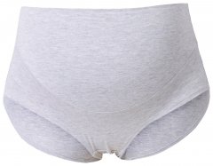 Ulla Popken 853611 Culottes de grossesse Gris chiné