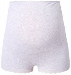 Ulla Popken 853631 Culottes de grossesse en dentelle Gris chiné