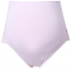 Ulla Popken 853640 Culottes de grossesse en dentelle Vieux rose