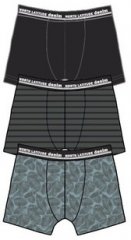 North Latitude 61341 Lot De 3 Boxers Vert Olive Poussiéreux