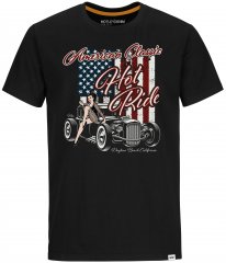 Motley Denim T-shirt Central Black